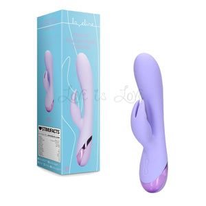 Shots LoveLine Smooth Silicone Rabbit Vibrator Lavender Buy in Singapore LoveisLove U4Ria 