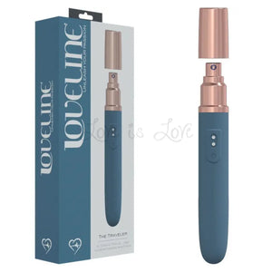 Shots LoveLine The Traveler 10 Speed Silicone Rechargeable Vibrator Buy in Singapore LoveisLove U4Ria 