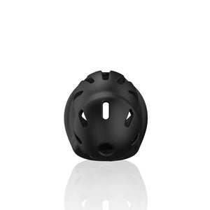 Shots ManCage Model 27 Ultra Soft Silicone Chastity Cage Black Buy in Singapore LoveisLove U4Ria 