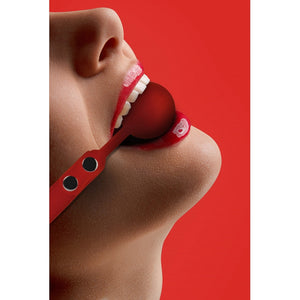 Shots Ouch! Adjustable Silicone Ball Gag Buy in Singapore LoveisLove U4Ria 