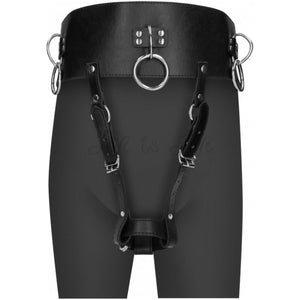 Shots Ouch! Belt with Vibrator Holder Black OS Buy in Singapore LoveisLove U4Ria 