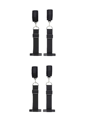 Shots Ouch! Black & White Door Restraint Kit Buy in Singapore LoveisLove U4Ria 