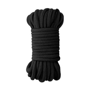 Shots Ouch! Black & White Japanese Bondage Rope 10 m / 33 ft. Buy in Singapore LoveisLove U4Ria 