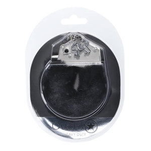 Shots Ouch! Heavy Duty Fluffy Handcuffs Black Bondage - Shots Ouch! Bondage Buy Sex Toys in Singapore LoveisLove U4Ria