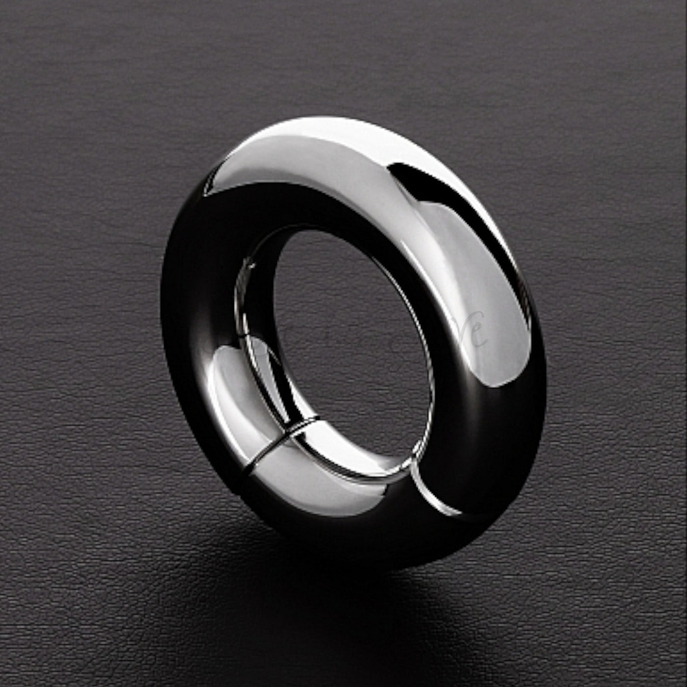 Cock Ring Stainless Steel Testicle Stretching Ring Magnetic Male Scrotum  Restriction Penis Ring