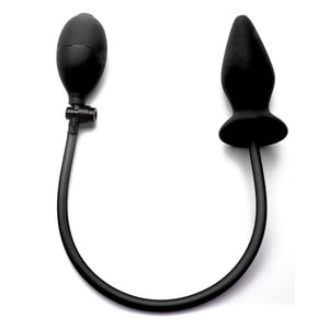 Shots Ouch! Inflatable Silicone Butt Plug Black Buy in Singapore LoveisLove U4Ria 