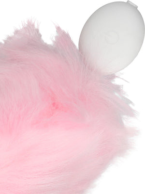 Shots Ouch! Light-up Fox Tail with Metal Butt Plug Pink Anal - Tail & Jewelled Butt Plugs Buy Sex Toys in Singapore LoveisLove U4Ria
