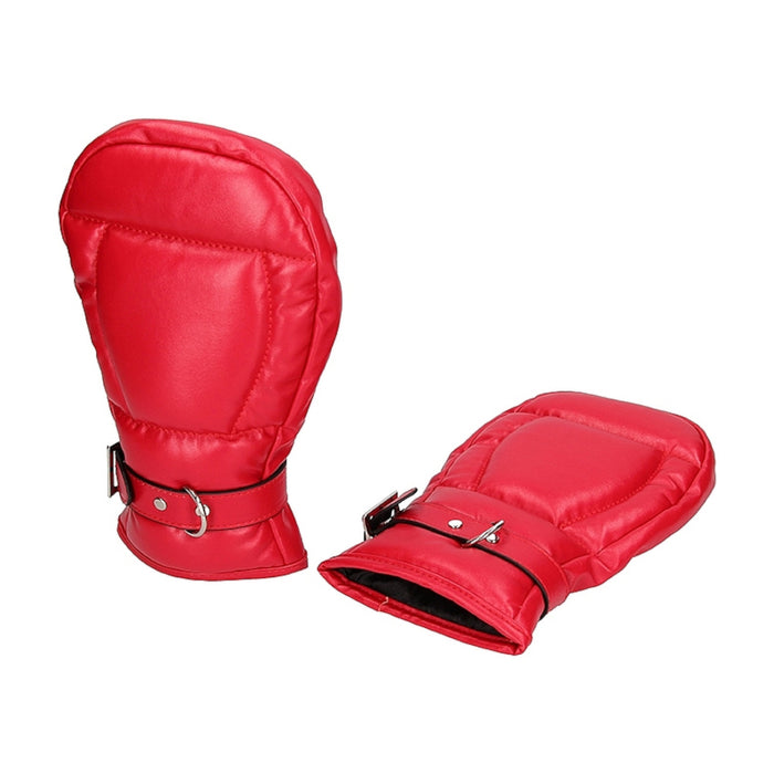 Shots Ouch! Puppy Play Dog Mitts Black or Red