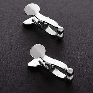 Shots Ouch! Stainless Steel Balls Pincher Nipple Clamps Buy in SIngapore LoveisLove U4Ria 