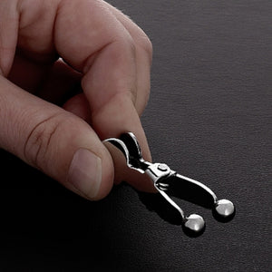 Shots Ouch! Stainless Steel Balls Pincher Nipple Clamps Buy in SIngapore LoveisLove U4Ria 