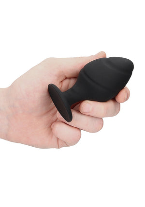 Shots Ouch! Swirled Butt Plug Set Black Buy in Singapore LoveisLove U4Ria 