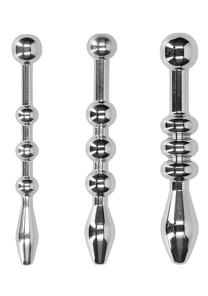 Shots Ouch! Urethral Sounding Stainless Steel Plug Set Buy in Singapore LoveisLove U4Ria 