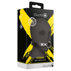 Shots Ouch! Xtreme Adjustable Deep Throat Gag Black Buy in Singapore LoveisLove U4Ria 