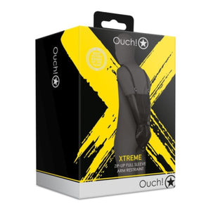 Shots Ouch! Xtreme Zip-up Full Sleeve Arm Restraint Black Buy in Singapore LoveisLove U4Ria 