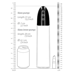 Shots Pumped! Rechargeable ​Automatic Cyber Pump with Sleeve Buy in Singaproe LoveisLove U4Ria