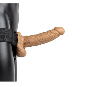Shots RealRock Realistic Hollow Strap-On 6 Inch or 7 Inch with or without balls Strap-Ons & Harnesses - Hollow Strap-Ons Buy in Singapore LoveisLove U4Ria