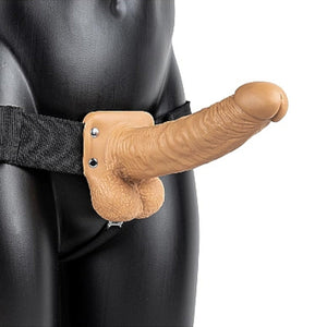 Shots RealRock Realistic Hollow Strap-On 6 Inch or 7 Inch with or without balls Strap-Ons & Harnesses - Hollow Strap-Ons Buy in Singapore LoveisLove U4Ria