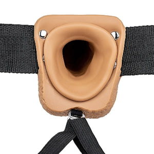 Shots RealRock Realistic Hollow Strap-On 6 Inch or 7 Inch with or without balls Strap-Ons & Harnesses - Hollow Strap-Ons Buy in Singapore LoveisLove U4Ria