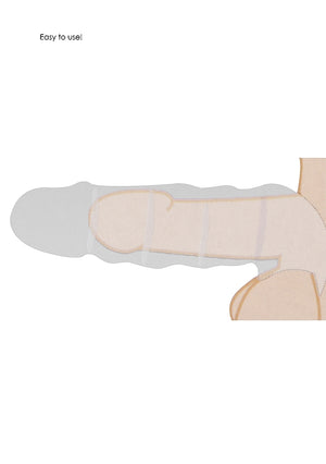 Shots RealRock Realistic Penis Sleeve Extender Tan 6 Inch or 7 Inch  Buy in Singapore LoveisLove U4Ria 