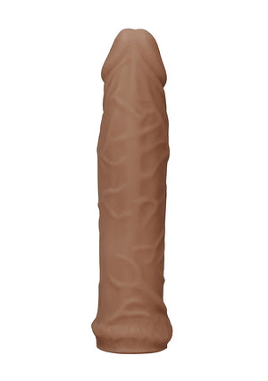 Shots RealRock Realistic Penis Sleeve Extender Tan 6 Inch or 7 Inch  Buy in Singapore LoveisLove U4Ria 