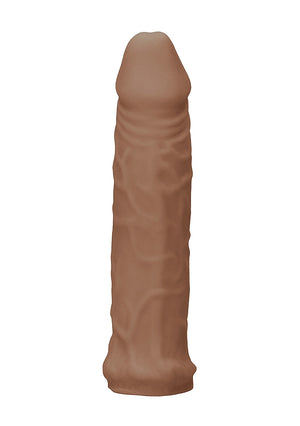 Shots RealRock Realistic Penis Sleeve Extender Tan 6 Inch or 7 Inch  Buy in Singapore LoveisLove U4Ria 