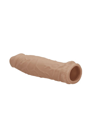 Shots RealRock Realistic Penis Sleeve Extender Tan 6 Inch or 7 Inch  Buy in Singapore LoveisLove U4Ria 