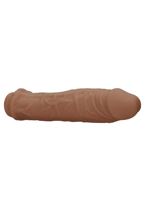 Shots RealRock Realistic Penis Sleeve Extender Tan 6 Inch or 7 Inch  Buy in Singapore LoveisLove U4Ria 