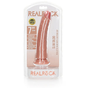 Shots RealRock Slim Realistic Dildo With Suction Cup 6 Inch or 7 Inch Buy in Singapore LoveisLove U4Ria 