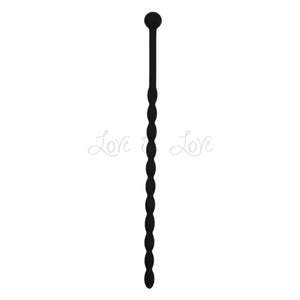 Sinner Gear Ribbed Silicone Dilator Black Buy in Singapore LoveisLove U4Ria 