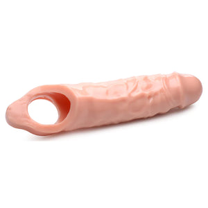 Size Matters Really Ample Solid 1.5 Inch Tip Penis Enhancer Light Flesh