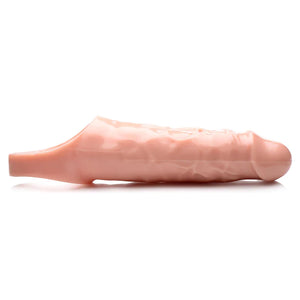 Size Matters Really Ample Solid 1.5 Inch Tip Penis Enhancer Light Flesh