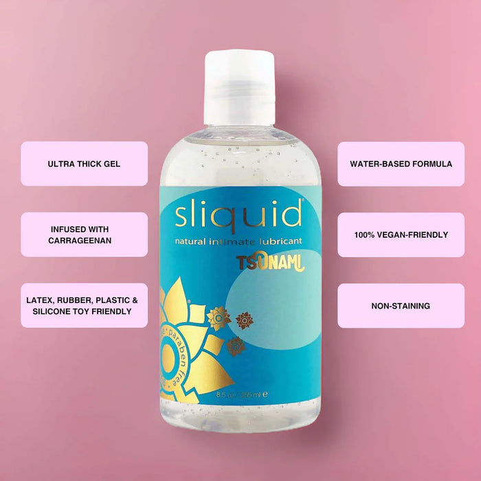 Sliquid Natural Intimate Tsunami Ultra Thick Water-Based Gel Lubricant