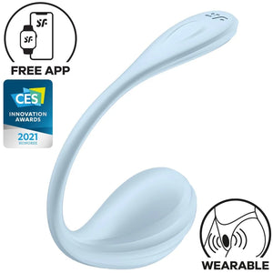 Satisfyer Wearable Vibrator Connect App Shiny Petal with Remote Control or Smooth Petal Vibrators - G-Spot Vibrators Buy Sex Toys in Singapore LoveisLove U4Ria