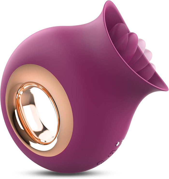 Snail Tongue Licking Clitoral Stimulator Rose