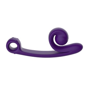 Snail Vibe Curve Duo Vibrator Purple or Peach Buy in Singapore LoveisLove U4Ria 