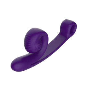 Snail Vibe Curve Duo Vibrator Purple or Peach Buy in Singapore LoveisLove U4Ria 