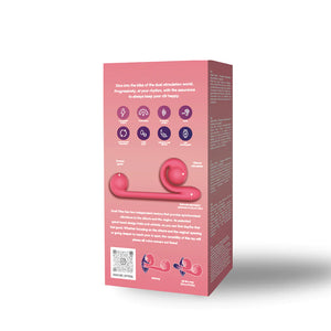 Snail Vibe Duo Vibrator (World's First Synchro Stimulation Vibrator)