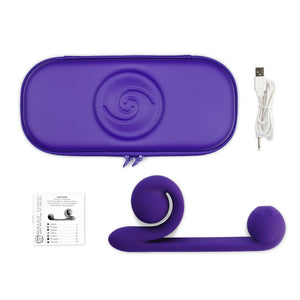 Snail Vibe Duo Vibrator (World's First Synchro Stimulation Vibrator)