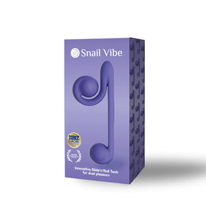 Snail Vibe Duo Vibrator (World's First Synchro Stimulation Vibrator)