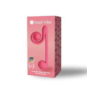 Snail Vibe Duo Vibrator (World's First Synchro Stimulation Vibrator)