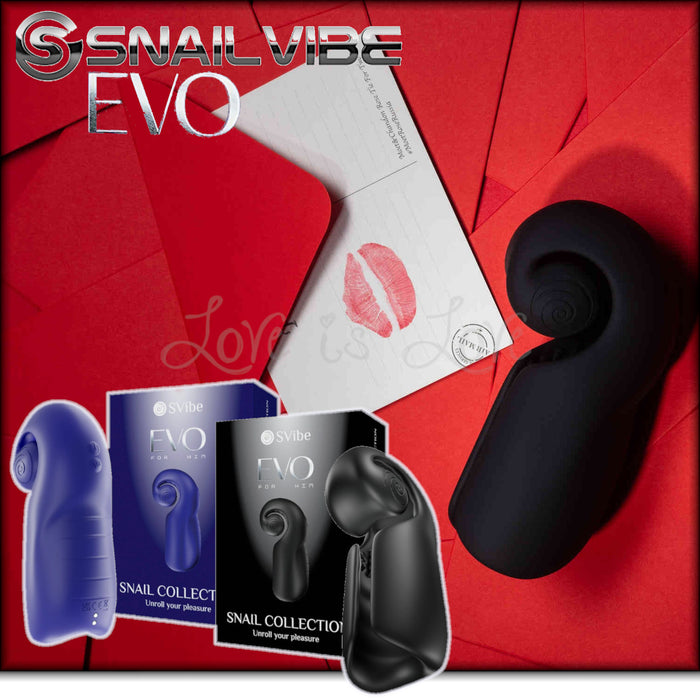 Snail Vibe Evo For Him Rechargeable Masturbator (Extraordinary Vibrant Orgasms)