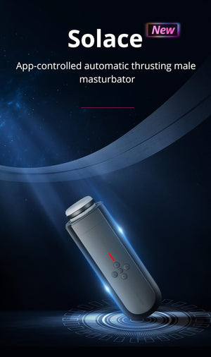 Lovense Solace App-Controlled Automatic Thrusting Male Masturbator