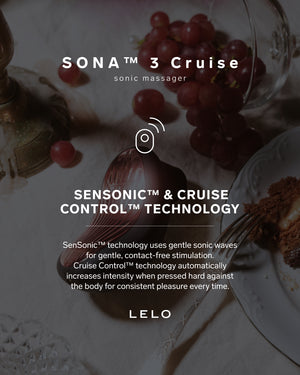 LELO Sona 3 or Sona 3 Cruise App-Controlled Sonic Clitoral Massager Award-Winning & Famous - Lelo  Buy Sex Toys in Singapore LoveisLove U4Ria