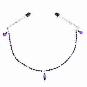 Spartacus Single Strand Beaded Tweezer Clamps (Elegantly Design)(Limited Stock)