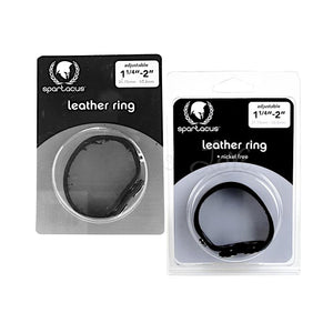 Spartacus Oiltan Leather Adjustable Cock Ring With Snap Fastener in Black Original or Nickel Free (Allergen Free) Cock Rings - Adjustable Cock Rings Buy Sex Toys in Singapore LoveisLove U4Ria
