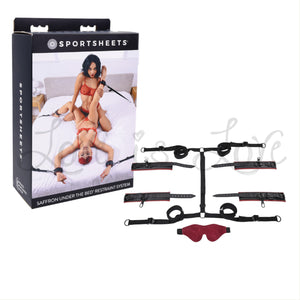 Sportsheets Saffron Under the Bed Restraint System  Buy in Singapore LoveisLove U4Ria 