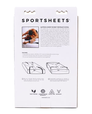 Sportsheets Saffron Under the Bed Restraint System  Buy in Singapore LoveisLove U4Ria 