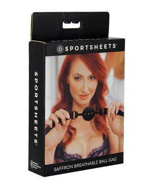 Sportsheets Saffron Breathable Ball Gag Buy in Singapore LoveisLove U4ria 