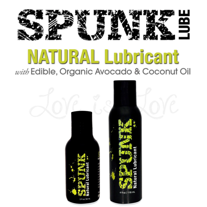 Spunk Natural Oil Based Lubricant 2 oz or 4 oz