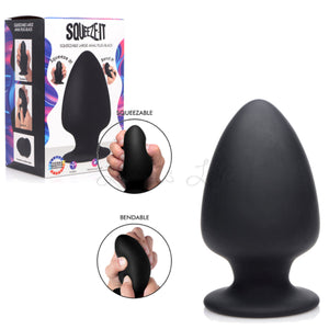 Squeeze-It Squeezable Silicone Anal Plug Buy in Singapore LoveisLove U4Ria 